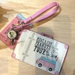 USJ限定 スヌーピー パスケース 定期入れ