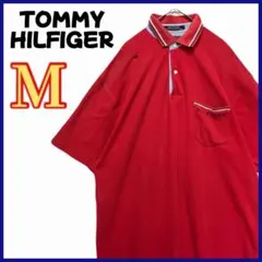 90s 【TOMMY HILFIGER】 半袖 ポロシャツ ヴィンテージ
