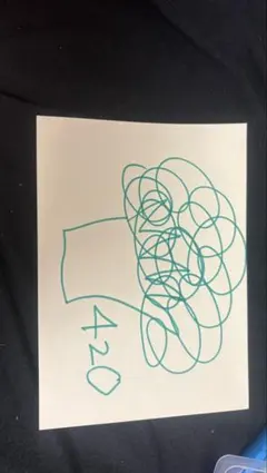 ブロッコリー　420 落書き　3