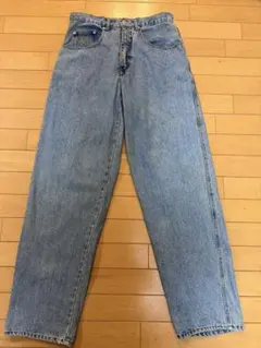 GUESS JEANS 31 ワイドデニム 90s ヴィンテージ 古着