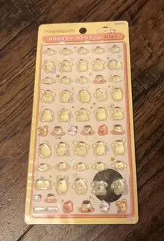 i*u様 ボンボンドロップシール　ミニ　ポムポムプリン