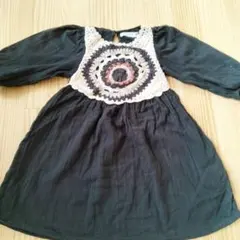 ザラベビー　長袖ワンピース