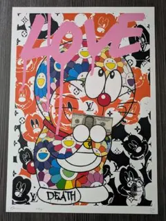 DEATH NYC 世界限定100枚アートポスター 現代アート正規品 - メルカリ