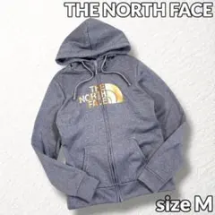 美品【THE NORTH FACE】フルジップパーカー サムホール グレー M