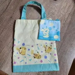 ポケットモンスター　ポケモン　トートバッグ　ポーチ　２点