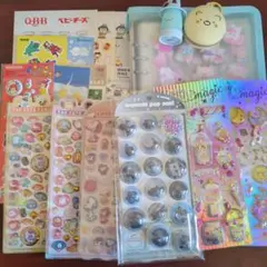 シール帳★完成品　スヌーピー　ボンボンドロップシール　うるちゅる　新品未開封多数