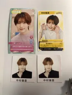 KEY TO LIT 中村嶺亜 7men侍 厚紙 デタカ 卒アル winkup