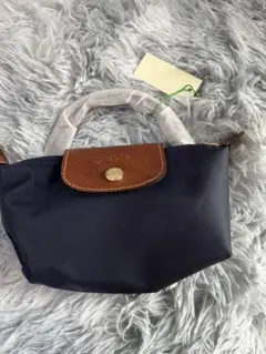 ロンシャン ルプリアージュ ミニトート ネイビー 新品タグ付き