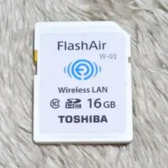 TOSHIBA Flash Air W-03 16GB コムテック ユピテル対応