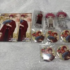 黒子のバスケ 赤司征十郎ショップ 缶バッジ ポストカード アクリルスタンド