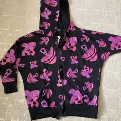 激レア　ファンキーフルーツ　きのこ柄BIGパーカー　y2k