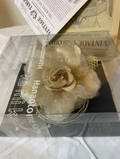 髪飾り 成人式 卒業式 振袖 ウェディング 結婚式 和装 ベージュ くすみ