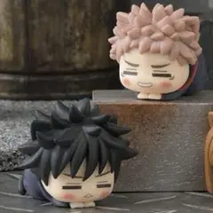 呪術廻戦　虎杖悠仁　伏黒恵　おひるねこ　フィギュア