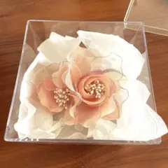 フラワーコサージュ　入学式
