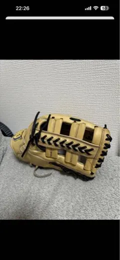 Wilson 硬式野球用グローブ テディベアロゴのサムネイル