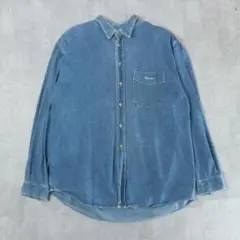 【希少】ディーゼル DIESEL デニムシャツ XL オールド ユーロ 80s