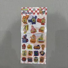 【正規品】PLAZA限定 スポンジボブ ぷっくりシール ステッカー
