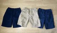 UNIQLO 半ズボン 3セット 160サイズ