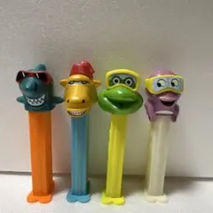 PEZ クレイジーアニマルズ　ディスペンサー 4体セットのサムネイル