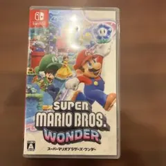 Switch スーパーマリオブラザーズ ワンダー　美品