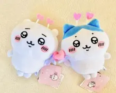 ぽてたまぬいぐるみ　ちいかわ　ハチワレ　ハート　2個セット　タグ付き新古保管品