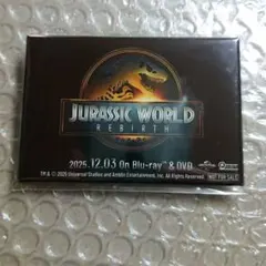 缶バッジのみ　ジュラシックワールド　復活の大地　Blu-ray購入特典