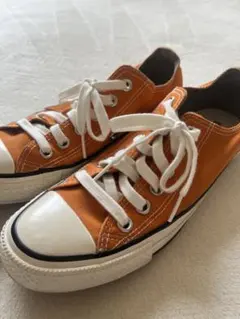 ALL STAR オレンジ ローカット スニーカー