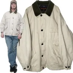 McGREGORマックレガー カバーオール ジャケット コーデュロイ襟 裏地総柄