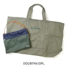 L.L.Bean グローサリートートバッグ ポーチ付き 新品 セット