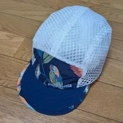 patagonia ダックビル キャップ 鳥柄 帽子
