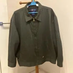 00's Dickies ワークジャケット　グリーン系　2XL