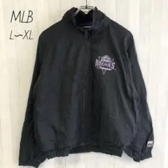 MLB メジャー　野球　コロラドロッキーズ　刺繍ロゴ　ナイロンジャケット　Lのサムネイル