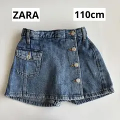 ⭐︎ZARAデニムスカート風ショートパンツ　5歳 110cm⭐︎