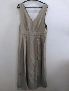 ELENCARE DUE サイドプリーツジャンスカ ジャンパースカート