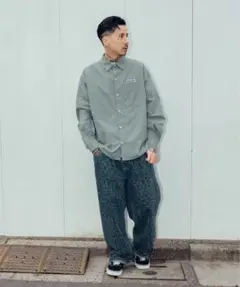 サブサエティ　Laser processed denim pantsのサムネイル