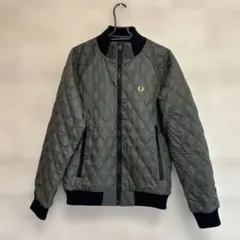 新品未使用 フレッドペリー キルティングジャケット オリーブグリーンリバーシブル