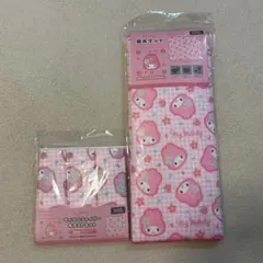 サンリオ マイメロ 吸水マット 布巾 百均 ワッツ カオハナ