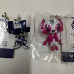 東京2020オリンピック パラリンピック マスコット キーホルダー 2種