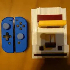 ジャンク品Nintendo Switchカスタムジョイコン＋ファミコン風充電台