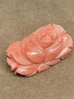 Z04）本珊瑚 天然赤珊瑚 サンゴ ブローチ 帯留 和装小物 着物