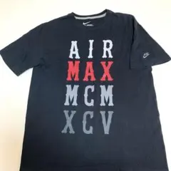 Nike AIR MAX Tシャツ ブラック　メンズ　Lサイズ　ロゴ入り