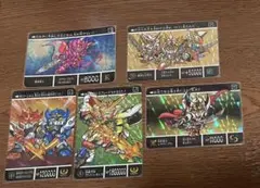 本日限定　SDガンダム外伝 機甲神伝説II 運命の三騎士 カード 本日限定 SDガンダム外伝 機甲神伝説II 運命の三騎士 カード - メルカリ