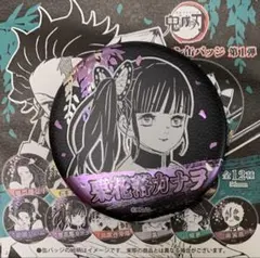 ☆ 鬼滅の刃　デコレクション缶バッジ 第1弾　栗花落カナヲ