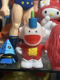 とっても！ラッキーマン ソフビ 1994年バンダイ  フィギュア バンダイ とってもラッキーマン ソフビ フィギュア レトロ 1994年