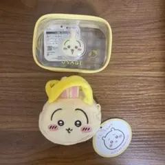 ちいかわ うさぎ ポーチ ぬいふわトートミニ&クリアポーチ