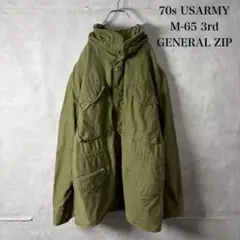 70s M65 3rd フィールドジャケット GENERAL ZIP DM235のサムネイル
