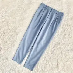 DES PRES デプレ　パンツ　ウール　ブルー　青　34