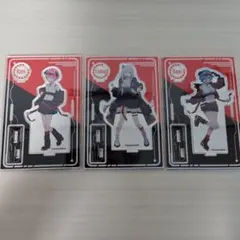 ラウンドワン限定　リゼロ　アクリルスタンド　全3種セット