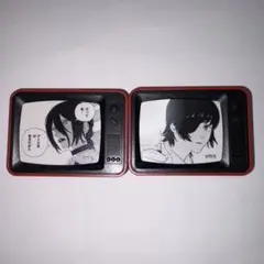 チェンソーマン ミニチュアテレビフレームマグネット2点セット レゼと姫野