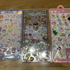 3Dステッカー 3セット